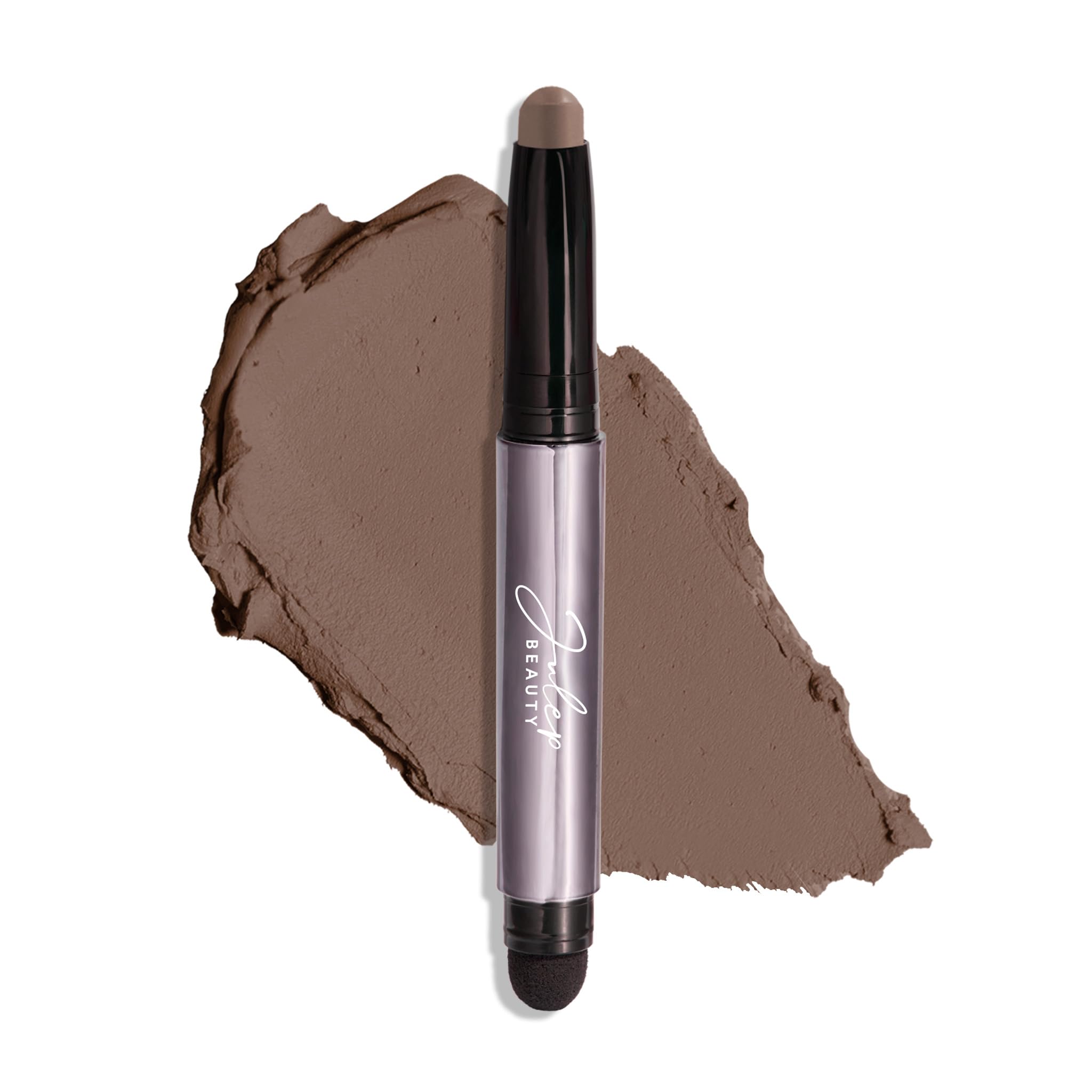 Julep Eyeshadow 101 Cream-to-Powder Waterproof Shadow Stick – Champagne Shimmer – Long-Lasting, Crease-Proof, Medium Golden-Beige Shimmer Cream Eyeshadow with Built-in Smudger