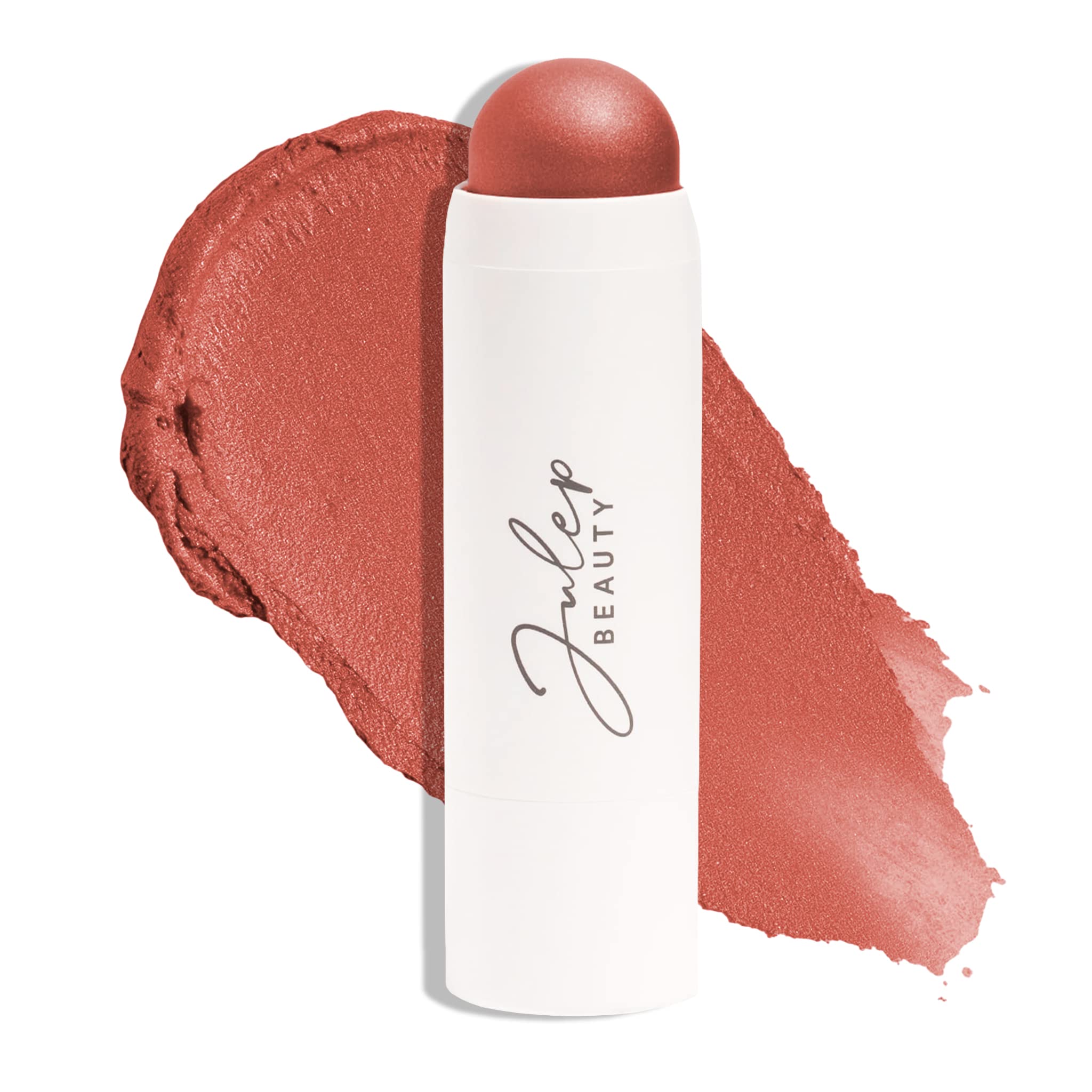 Julep Skip The Brush Cream to Powder Blush Stick - Rose Gold - Blendable and Buildable Color - 2-in-1 Blush and Lip Makeup Stick