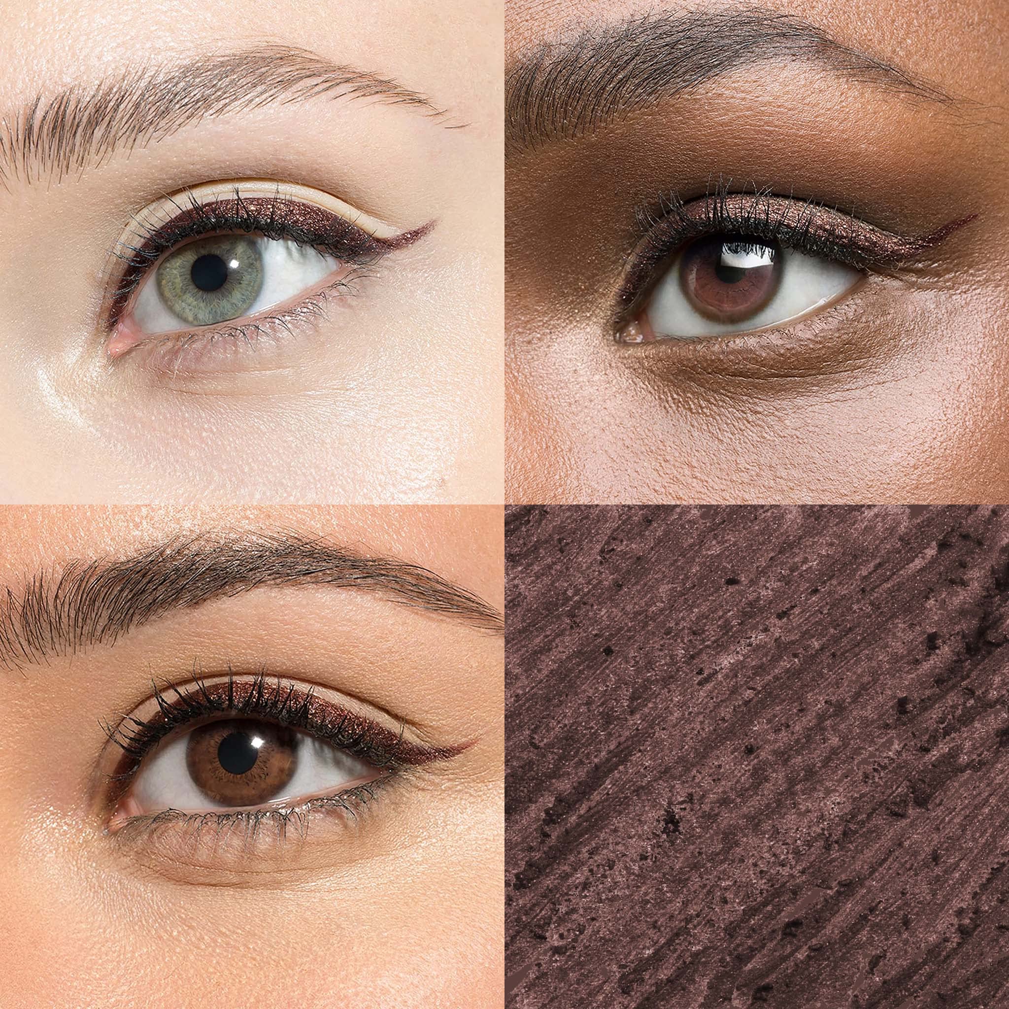 Julep Stay Sharp: When Pencil Met Gel Sharpenable Multi-Use Longwear Eyeliner Pencil - Transfer-Proof - High Performance Liner, Chocolate Brown Shimmer + Cosmetic Makeup Pencil Sharpener