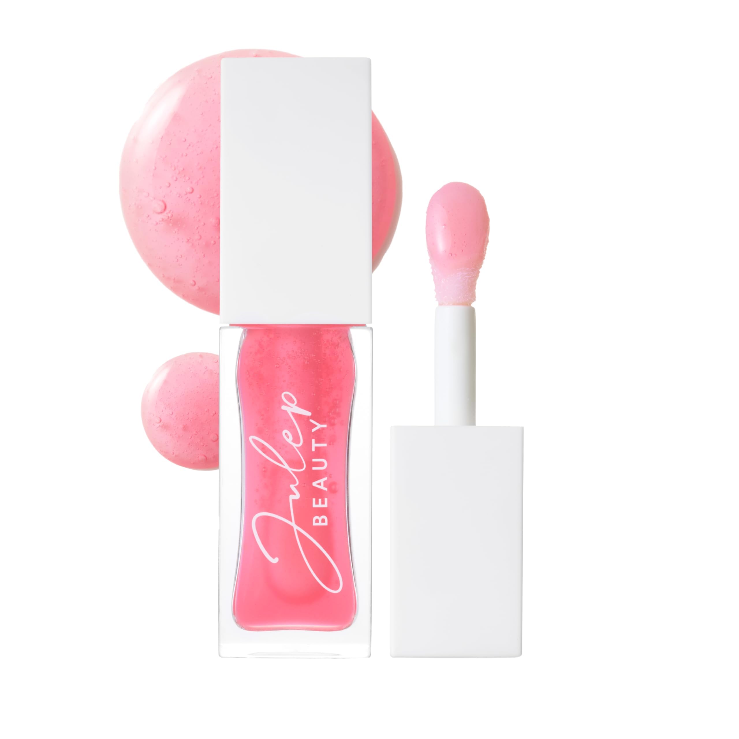 Julep So Plush Lip Oil, Hydrating Lip Treatment, Sheer Color & High-Shine Finish, Infused With Jojoba Oils, Apricot and Avocado, Vegan & Cruelty-free, Rosy Glow