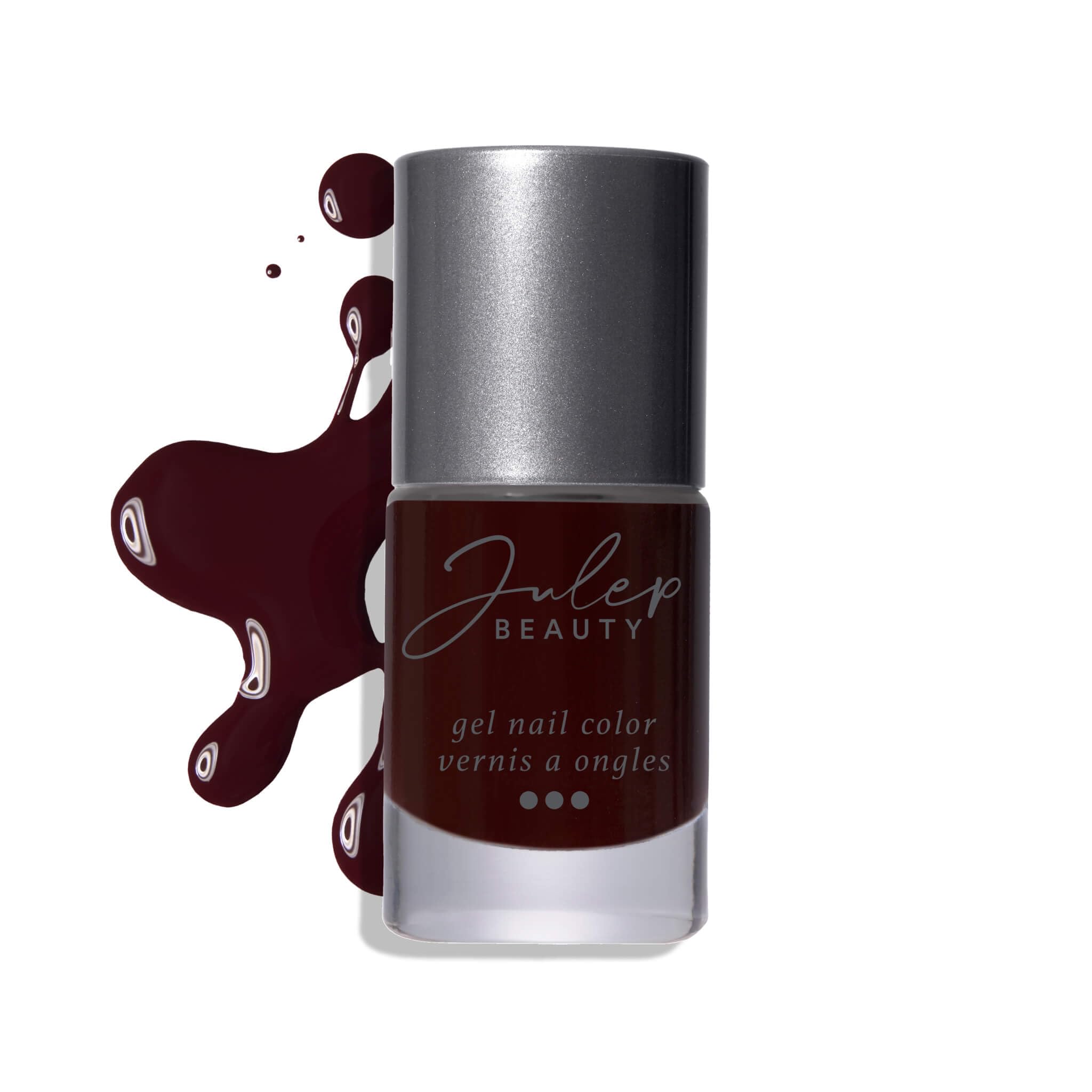 Julep Quick-Dry Gel Nail Polish, Long Lasting, Air-Dry Formula, No UV/LED Lamp Needed, Vegan, Chip-Resistant - Bubbly Berry